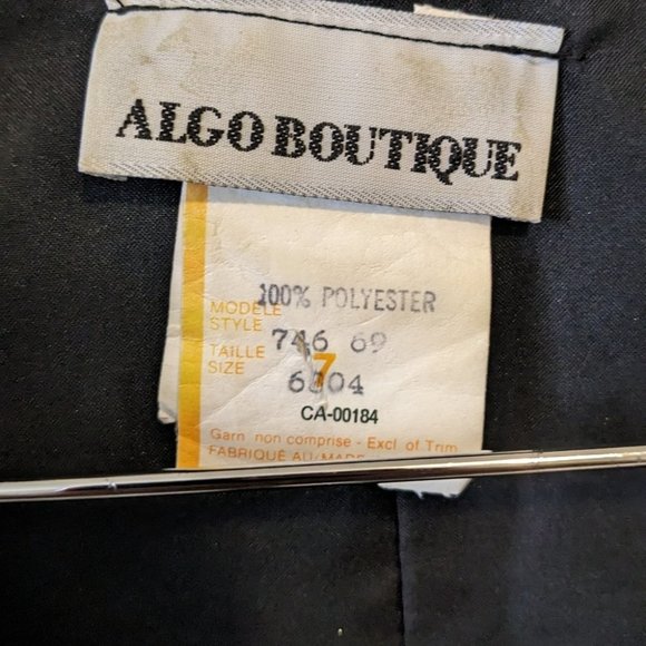 Vintage 80s Metallic  Blazers Bow - Picture 3 of 7